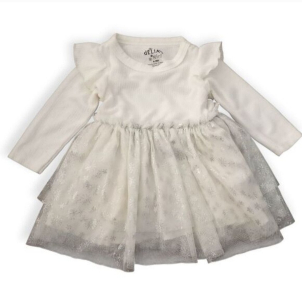 Blueberi Boulevard Pink & Delia's Girl Dress Bundle Sz.6-9 Months EUC - Picture 4 of 8